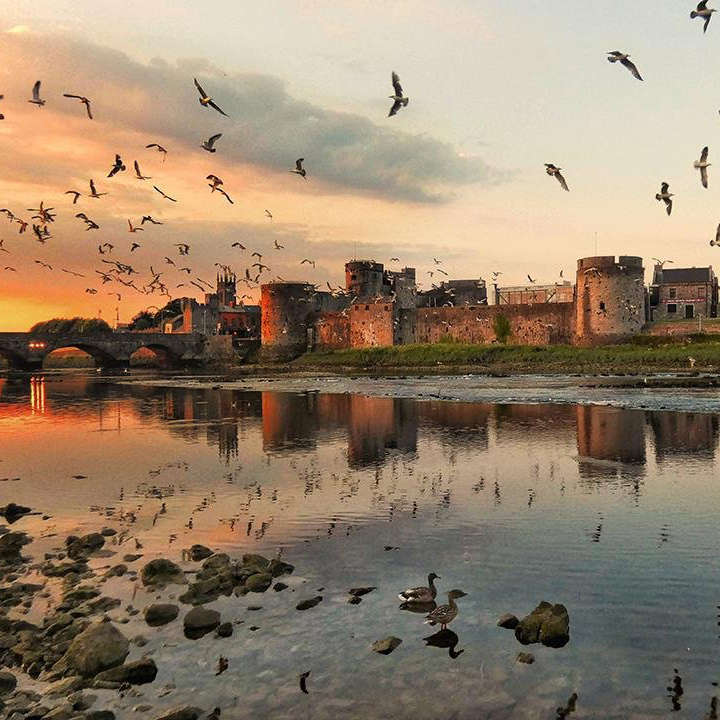 Photo of King John's Castle by @limerick.ie